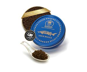 Sepehr Dad Caviar Beluga de l'Amour | Oeufs de poisson de CN d'élevage | 30g