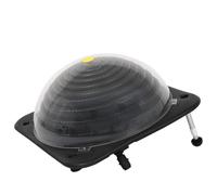 sephironlbb Lot de 2 boules solaires de piscine 75 x 75 x 36 cm en polyéthylène haute densité avec pieds en aluminium pour piscine, piscine de jardin, jacuzzi, chauffage solaire pour un chauffage
