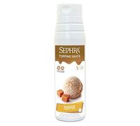 Sephra Toffee Sauce à dessert 1 kg - Bouteille souple pratique - Sirops pour crème glacée, gaufres, crêpes, milkshakes, smoothies, sorbets, frippes, gâteaux ou trempage (caramel)
