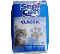 Sepicat Classique légère Non Litière agglomérante pour Chat, 30 l