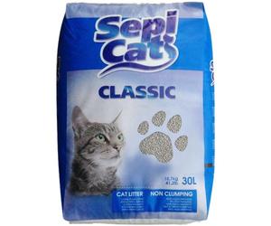 Sepicat Classique légère Non Litière agglomérante pour Chat, 30 l