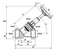 Seppelfricke 1402 DN 20, tige montante, sans vidange