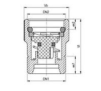 Seppelfricke stop eau Aquastop protection contre l'éclatement du tuyau DN 15, laiton chromé