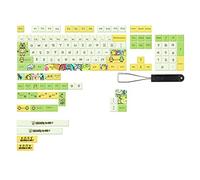 Seprendi 135 touches PBT XDA à sublimation à cinq côtés pour clavier mécanique