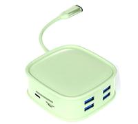 Seprendi Adaptateur Hub USB 3.0 C 10 en 1 Type-C vers 4K - Compatible RJ45 LAN Ethernet Mulit USB Data 100 W PD-Hub Splitter (C)
