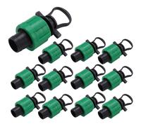 Seprendi Bouchon d'extrémité universel pour tuyau d'irrigation goutte à goutte 1,27 cm, pour d'arrosage de 16 mm