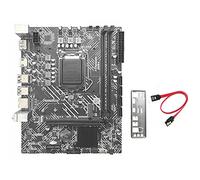 Seprendi Carte mère H510 + câble + déflecteur LGA1200 DDR4 Gigabit LAN pour processeur G5900 G6400 I3-10100 I5-10400F I7-10700 10Th 11Th