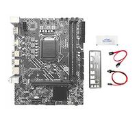 Seprendi Carte mère H510 + câble + graisse thermique LGA1200 DDR4 Gigabit LAN PCIE 16X pour G5900 G6400 I3 I5 I7 10/11Th Series CPU