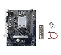Seprendi Carte mère H610 + câble + câble de commutation + déflecteur LGA1700 DDR4 Gigabit LAN pour processeur G6900 G7400 I3 12100 I5 12500 12Th