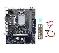 Seprendi Carte mère H610 + câble + déflecteur + tampon thermique LGA1700 DDR4 Gigabit LAN pour processeur G6900 G7400 I3 12100 I5 12500 12Th