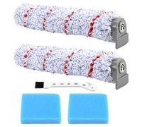 Seprendi Lot de 2 brosses de rechange pour aspirateur sans IFloor Wet Dry + 2 mousses pré-filtrantes