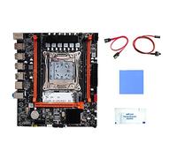 Seprendi X99H LGA2011-V3 Carte mère + câble de commutation + câble + graisse thermique + tampon thermique DDR3X4 ECC fente RAM M.2 NVME PCI-E3.0 X16 Pièces de rechange