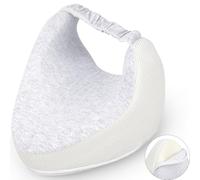 SEPSCO Coussin Genoux pour Dormir, Entre Jambes Cousin Orthopédique Celsius Pillow Between Legs Coussins Cuisse Sciatique Genoux Entrejambe Oreiller Ergonomique avec Sangle for Sleeping sur Le Côté