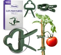 SEPT-? 100x Clips pour Plantes Set L - Attache Plante Grimpante - Clips Tomates - Attache Tomate - Pince Tomate