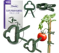 SEPT-® 100x Clips pour Plantes Set L & M - Attache Plante Grimpante - Clips Tomates - Attache Tomate - Pince Tomate