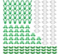 SEPT-120 Pièces Cintreuse de Plantes Réglable Plante Cintreuse Clips Plante Bender Clips 360 Degrés Pinces à Plantes Clips D'entraînement pour Plantes Fleurs Arbres Fruitiers