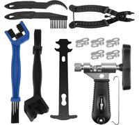 Sept-13 Pièces Derive Chaine Velo Kit De Dérive Chaîne De Vélo Idéal Pour La Course Le Vtt Et Le Vélo De Ville Ensemble D'outils Pour Chaîne De Vélo
