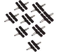 Sept-16 Pièces Patins De Frein Vtt - Type V Pour Vélo De Montagne/Route/City - Freinage Silencieux & Antidérapant - Compatible Shimano & Autres Marques - Avec Écrous De Fixation Inclus