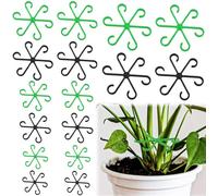 SEPT-16 Pièces Supports Tiges Plantes, Support Plante Grimpante, Grimpantes Plantes d'Intérieur Supports, Attache Plante Grimpante, Alocasia Monstera Prend en Charge, Crochets de Fixation Clips