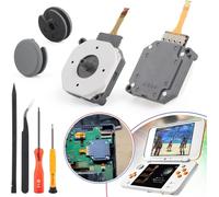 Sept-2pcs Pour Nintendo New 3ds Joysticks Remplacement Analogique Pour Nintendo New 2ds Xl Joysticks 3d Module Potentiomètre Pour New 3ds Xl Joystick Manette Accessoires Avec Outils