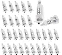 SEPT-30 PCS Mini LED Ballons Lampes, Ballons Lumineux à LED Boule, LED Lampion, LED Lanterne Papier Pour Décoration Mariage, Fête, Halloween, Noël (Blanc Chaud)