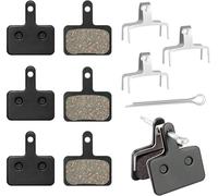 Sept-4 Paires Plaquettes De Frein Vélo À Disque, Plaquette De Frein Vtt Mtb, Plaquettes De Frein À Disque De Vélo Faible Bruit Pour Shimano Deore B01s B03s Mt200 Mt500 Tektro Hd M740 Trp Hylex