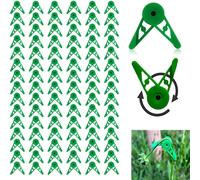 SEPT-50 Pieces Plant Bender Pinces à Cintrer Réglables à 360 Degrés pour Plantes Pinces à Branches de Plantes pour Façonner la Croissance des Plantes