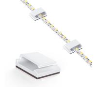 Sept-60 Pcs Clips Câbles Adhésifs Réglables, Premium Acrylique Câble Rangement De Fils Electriques, Colliers De Serrage Câble Attache Pour Organiseur Bureau/Pc/Chargeur/Lampe/Voiture/Maison-Blanc