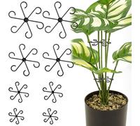 SEPT-8 pièces de Support de Plantes Support de Plantes vivaces, Support de tiges de Plantes Support de Plantes, Pince de Support de Plantes Pince de Plantes pour Monstera et alocasia, tomates hortens