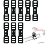 Sept-8 Pièces Sangles En Silicone Pour Vélo - Support De Vélo - Sangle Fixe - Sangle En Silicone Durable Pour Accessoires De Vélo, Rétroviseur, Support D'enregistreur, Corde De Fixation Sûre