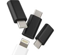 SEPT-Adaptateur Lightning vers USB C (3 Pack) Compatible pour Samsung, iPhone 15, iPad Mini Accessoires Adaptateurs Pour Apple Femelle Type C Mâle Câble Charge Câbles Connecteur