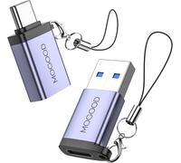 SEPT-Adaptateur OTG USB C vers USB 3.0 2 Pack, Convertisseur USB C vers USB 5Gbps, Connecteur USB Thunderbolt 4 OTG, Adaptateur Tipo C pour MacBook Air, iPhone 16, Galaxy S24 etc