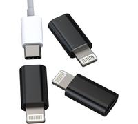 SEPT-Adaptateur USB C femelle vers Lightning mâle(3pack)pour iPhone 14 pro max charge rapide connecteur type-c câble pour Apple MFi certifié pour iPad convertisseur prise câble type c adaptateurs cha