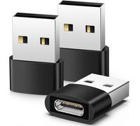 SEPT-Adaptateur USB C vers USB, Adaptateur USB C Femelle vers USB A Mâle 3-Pack, Adaptateur USB Type C vers USB Compatible avec iPhone 15/14/13/12/11 Samsung Galaxy S21 S22 S23 Plus Ultra