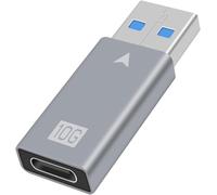 Sept-Adaptateur Usb Vers Usb C, Adaptateur Usb C Femelle Vers Usb 3.0 Mâle, 10 Go Usb A Vers Usb Type-C3.1 Gen2, Adaptateur Prend En Charge La Charge Rapide Pd Et Le Transfert De Données