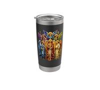 Sept Archanges Sacré Mosaïque Icône Chrétienne Art Foi Gobelet isotherme en acier inoxydable double paroi