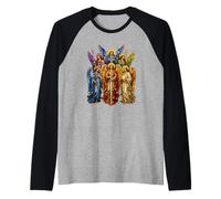 Sept Archanges Sacré Mosaïque Icône Chrétienne Art Foi Manche Raglan