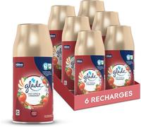 Sept-Automatic Spray Recharges - Infusé Aux Huiles Essentielles - Jusqu'à 2 Mois De Parfum - Cosy Apple & Cinnamon - 6 Recharges