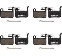 Sept-Bicyclette Plaquettes De Frein À Disque 4 Paires Pour Xtr M975 M966 M965/Xt M775 M776 M765/Slx M665/Deore M596 M595 M545 M535 M505/Lx M585/Hone M601/Saint M800/Br-R505 S501 S500 T665