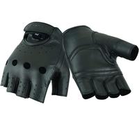 Sept-Blackwild Gants De Moto En Cuir Sans Doigts Pour Homme Et Femme Gants De Cyclisme Sans Doigts, Gants De Fitness Également Pour Vtt Et Tactiques