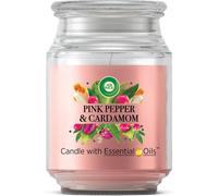 Sept-Bougie Parfumée Aux Huiles Essentielle Poivre Rose & Cardamone- Jusqu`À 85h De Combustion