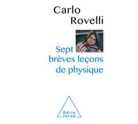 Sept brèves leçons de physique Carlo Rovelli (Auteur)
