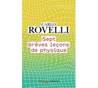 Sept brèves leçons de physique