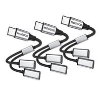 SEPT-Câble Répartiteur USB C, Adaptateur USB C Y (Pas pour Moniteur), Câble Séparateur Type C Mâle vers 2 Type C Femelle, Hub Double Port USB c pour Ordinateur Portable, Macbook Air, iPhone 15/16