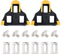 Sept-Cales De Pédale De Vélo,Cales De Pédales Antidérapantes Pour Vélo,Crampons De Vélo,6° Cleats,Compatible Avec Shimano Spd-Sl (Sh11),Empêche L'accumulation De Boue,Pour Vélo De Route Cycle Racing