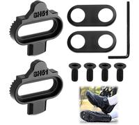 Sept-Cales De Vélo Pour Shimano, Spd Sh-51 Crampons Pour Chaussures De Vélo, Bike Cales Antirouille Pour Vélo De Course Vtt Vélo D'intérieur Avec Vis, Clé Allen