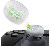 Sept-Capuchon Manette Pour Ps5/Ps4,Protection Joystick Pour Xbox Series X/S,Thumbs Cushion Caps Pour Xbox One/Elite Series 2,Cover Stick Pour Nintendo Switch Pro Controller-Blanc Clair