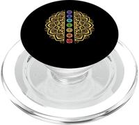 Sept Chakras - Chakra Magique Chakra Méditation Chakra Fan PopSockets PopGrip pour MagSafe