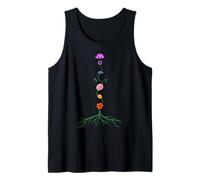 Sept Chakras comme Fleurs colorées des Chakras, Yoga et méditation Débardeur
