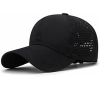 Sept-Chapeau De Baseball Femme Et Homme Réglable 55-60 Cm En Plein Air Bonnet Séchage Rapide Unisexe Avec Casquettes Respirant Casquette Sport Été